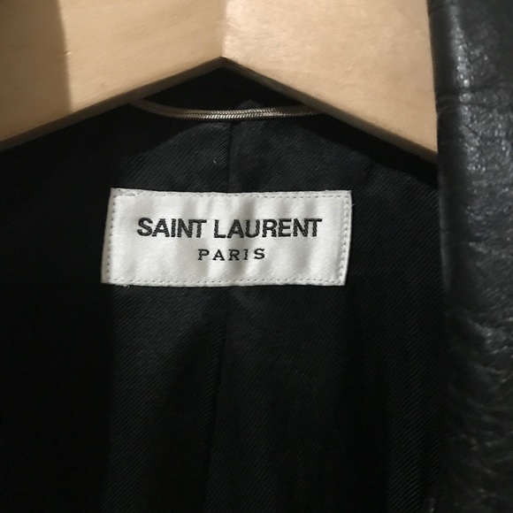 Sz44 Saint Laurent Paris distressed L17 SS17 - Picture 7 of 7